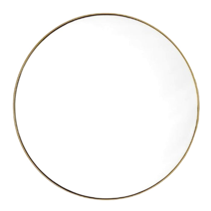 Bethany LED Backlit Gold or Black Round Wall Mirror 3 Sizes - Lighting.co.za