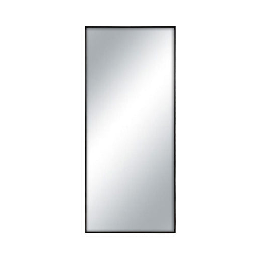Avery Black Rectangular Mirror 2 Sizes - Lighting.co.za