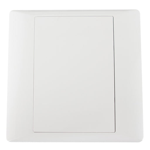 Look White 4x4 Blank Plate Light Switch Cover - Lighting.co.za