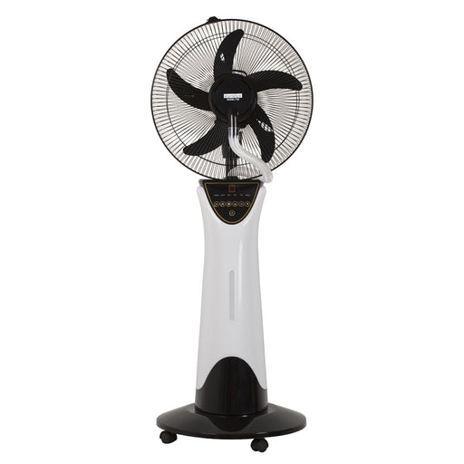Adena Portable Rechargeable Mist Fan with LED Light - Lighting.co.za