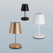 Trevi Mini Shade Gold | Black | White Rechargeable Table Lamp - Lighting.co.za
