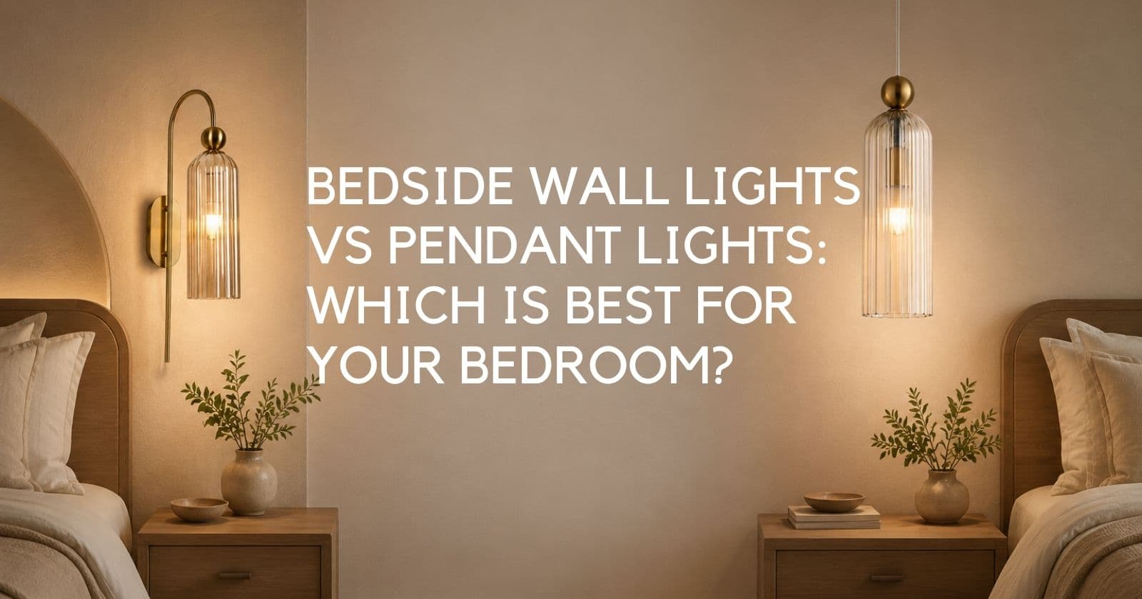 Bedside Wall Lights vs Pendant Lights: Which Is Best for Your Bedroom? - Lighting.co.za