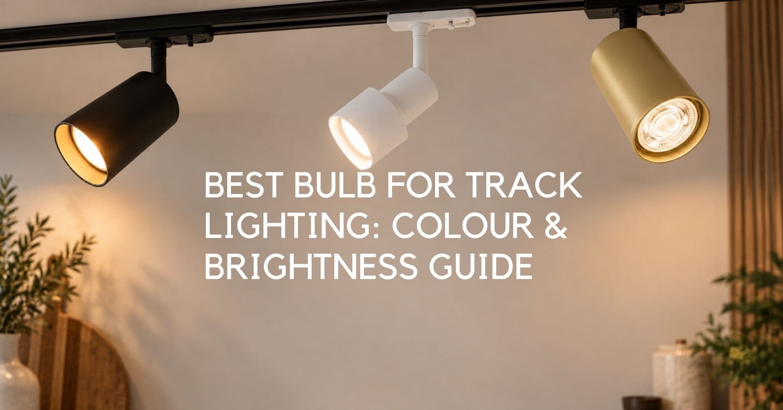 What's the Best Bulb for Track Lighting? Brightness, Colour & Styling - Lighting.co.za