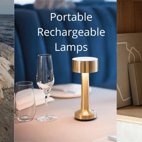 Portable Rechargeable Lamps - Lighting.co.za