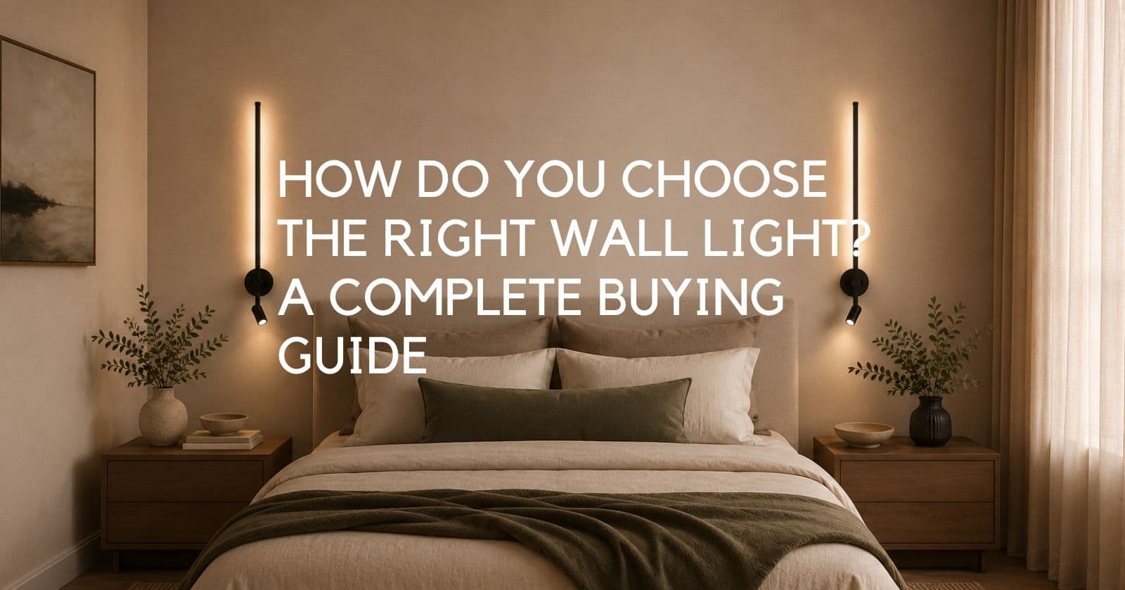 How Do You Choose the Right Wall Light? A Complete Buying Guide - Lighting.co.za