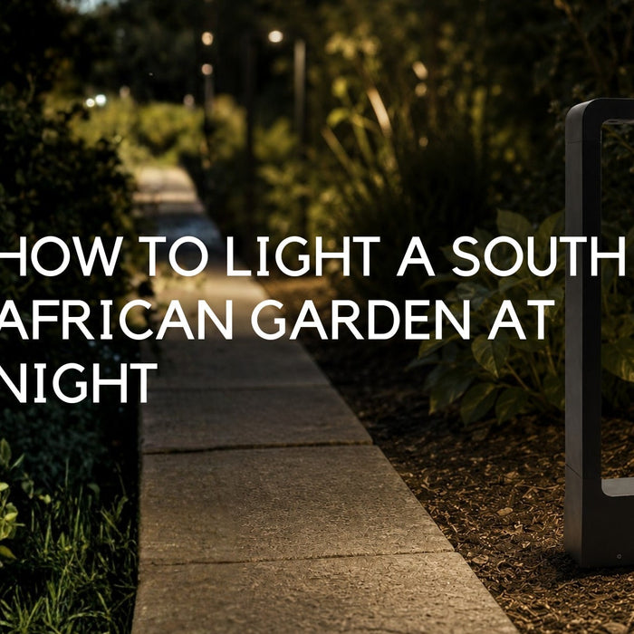 How to Light a South African Garden at Night: The Complete Guide to Outdoor Lighting - Lighting.co.za