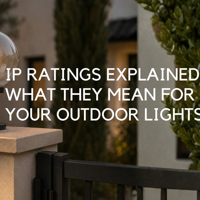 IP Ratings Explained: What They Mean for Your Outdoor Lights in South Africa - Lighting.co.za