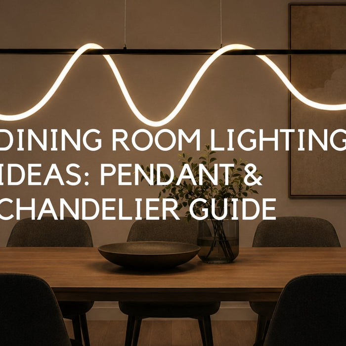 Dining Room Lighting Ideas: Pendant & Chandelier Guide - Lighting.co.za
