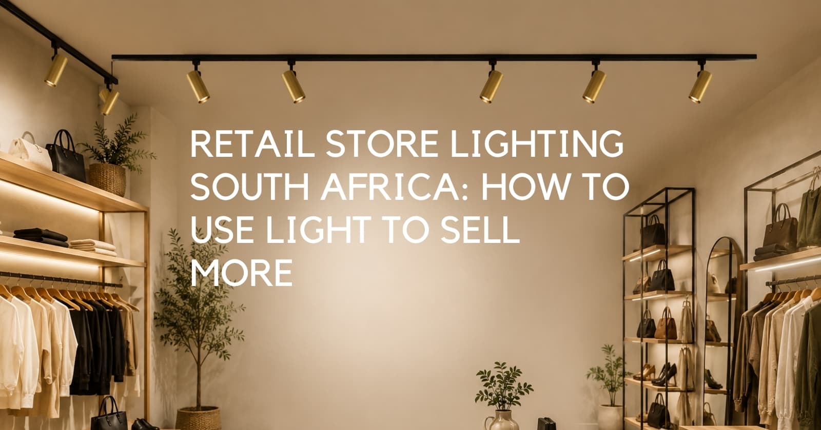 Retail Store Lighting South Africa: How to Use Light to Sell More - Lighting.co.za