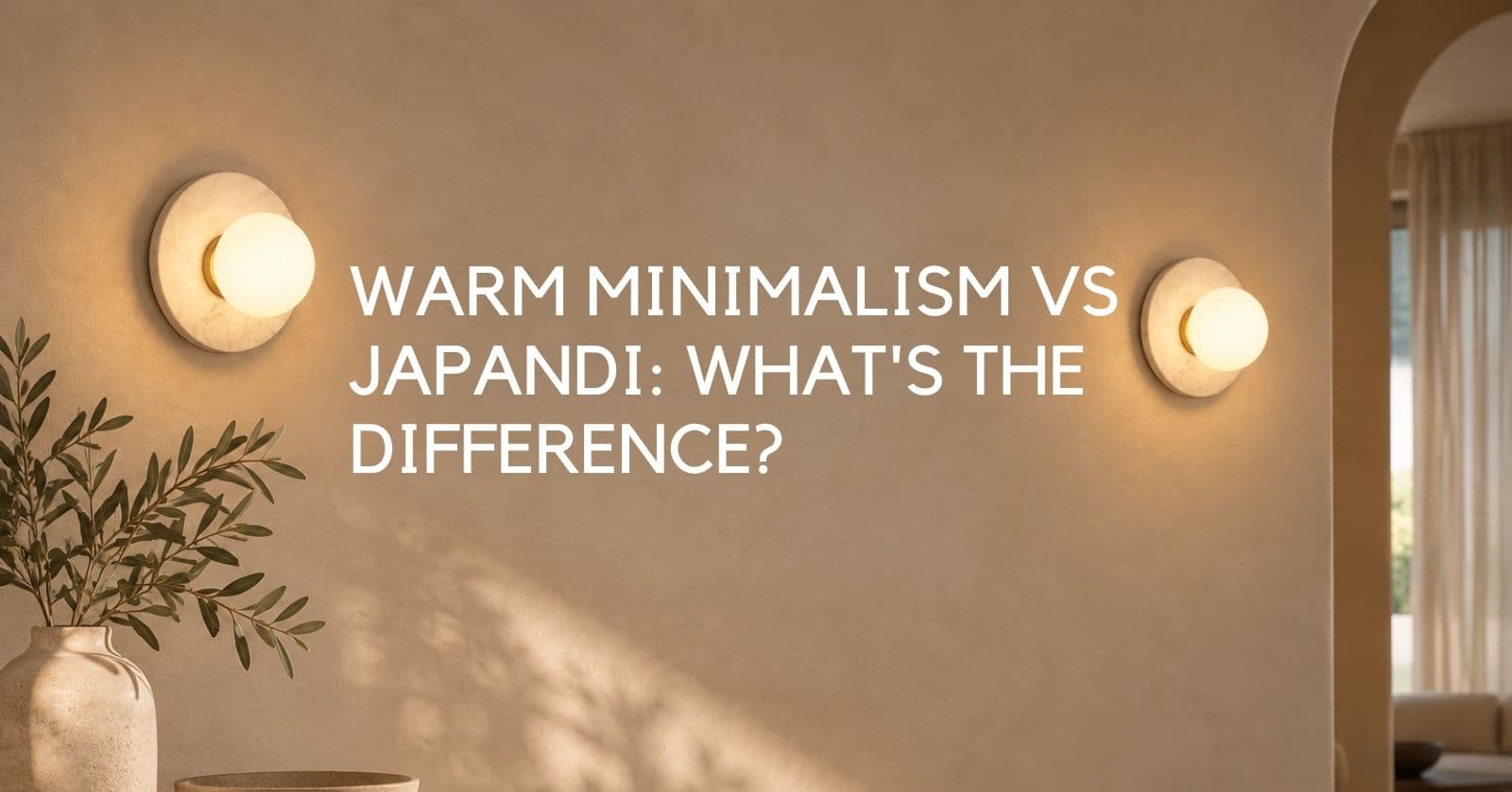 What's the Difference Between Warm Minimalism and Japandi Lighting? - Lighting.co.za
