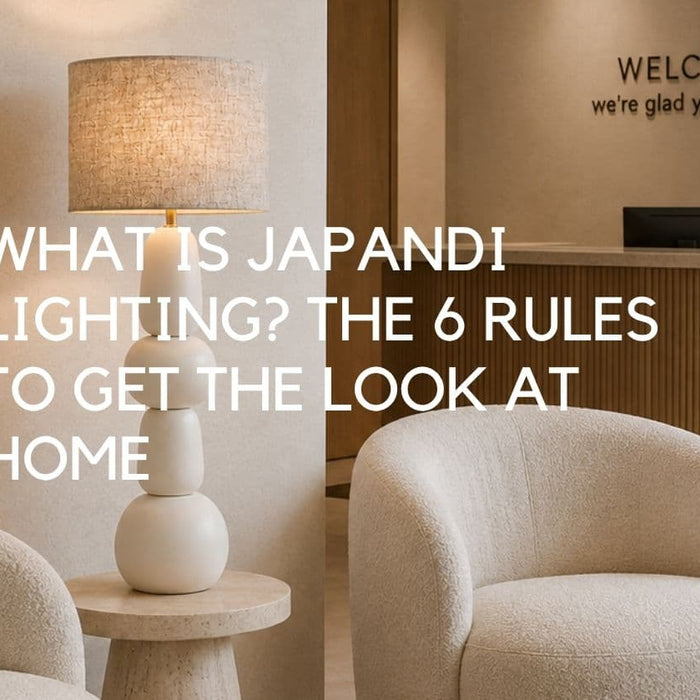What Is Japandi Lighting - And How Do You Actually Get the Look at Home? - Lighting.co.za