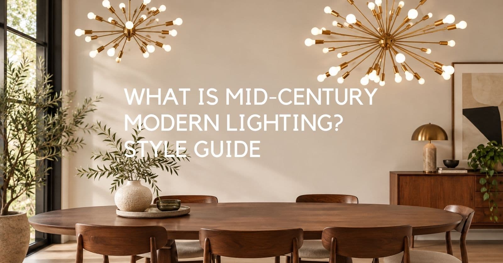 What Is Mid-Century Modern Lighting? The Complete Style Guide - Lighting.co.za
