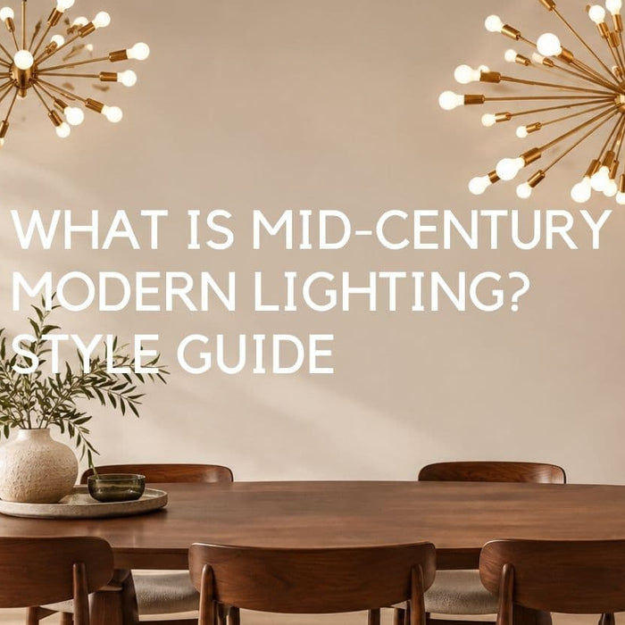 What Is Mid-Century Modern Lighting? The Complete Style Guide - Lighting.co.za