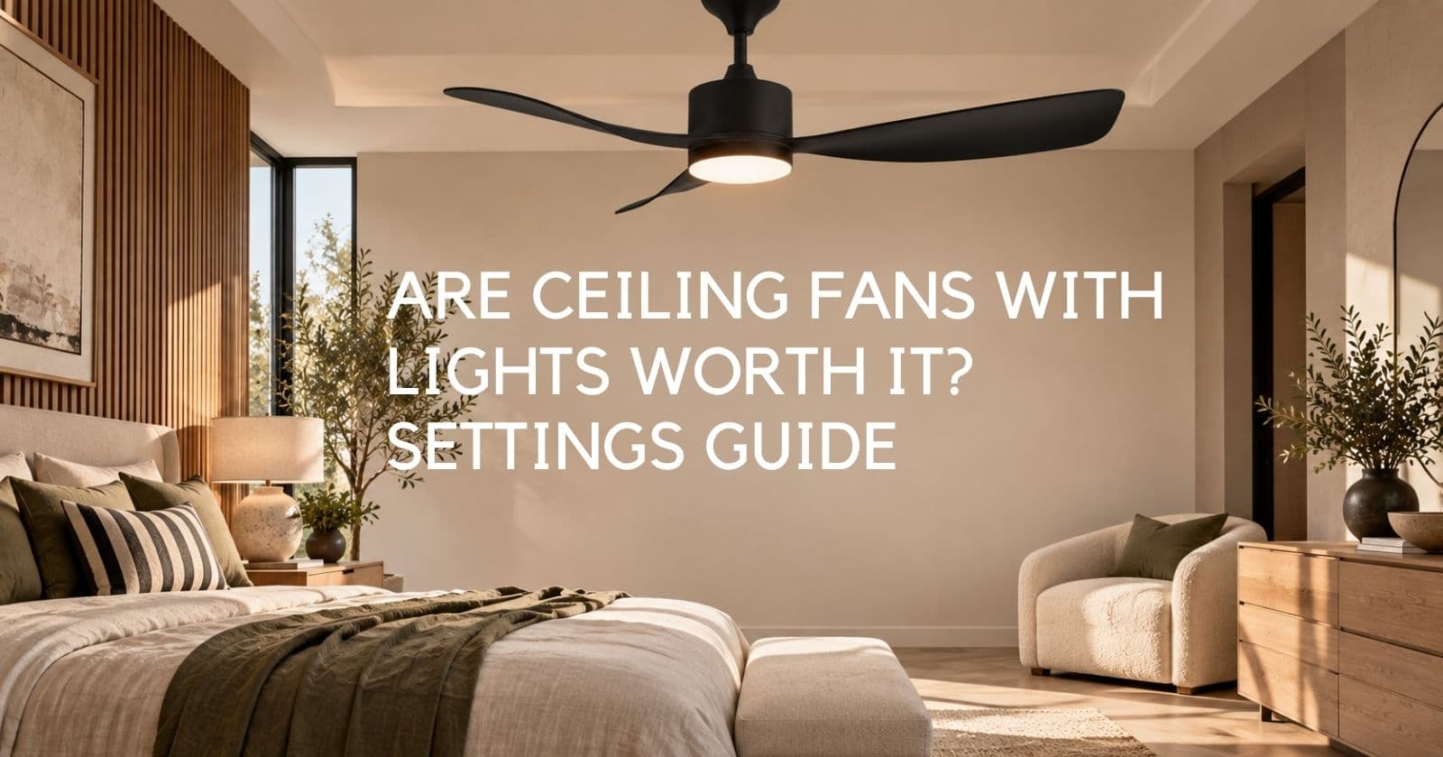 Are Ceiling Fans With Lights Worth It? Colour Temperature, Brightness and Dimming Explained - Lighting.co.za