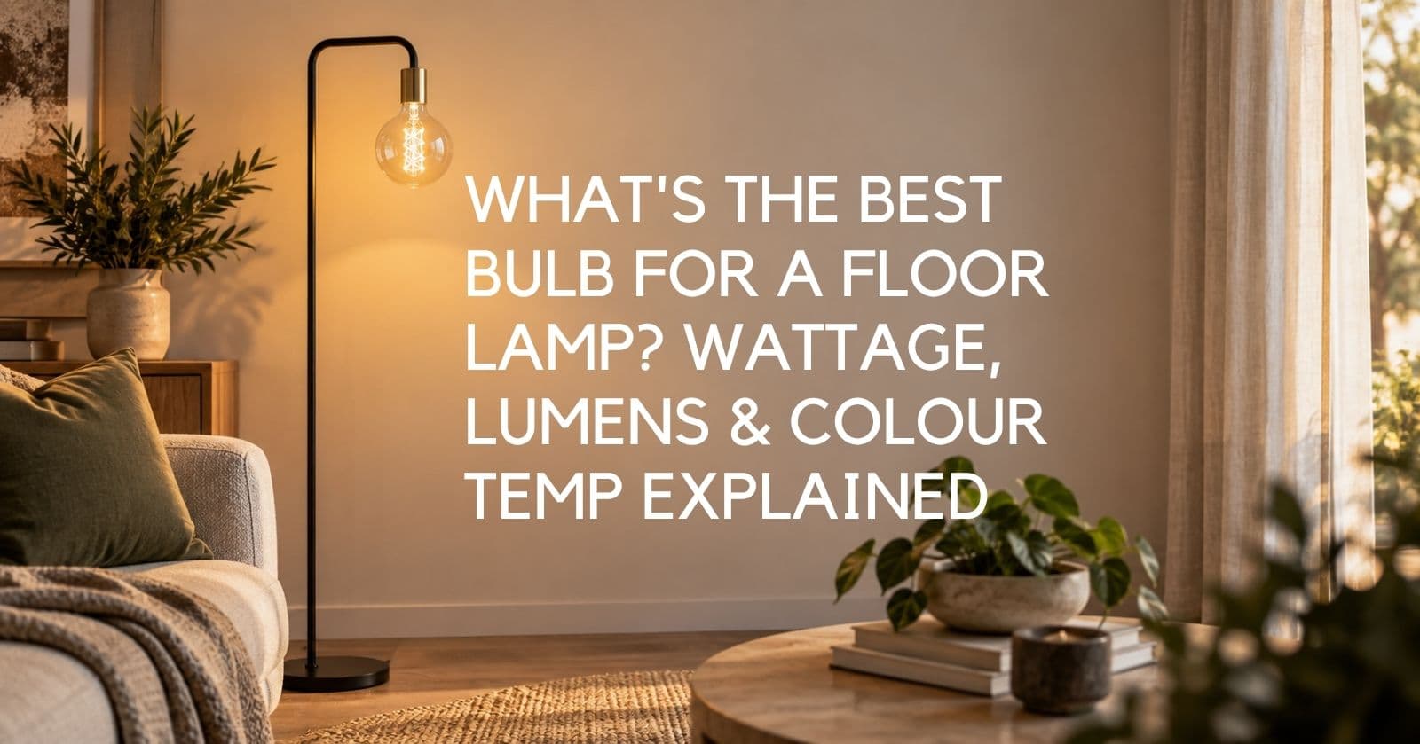What's the Best Bulb for a Floor Lamp? Wattage, Lumens & Colour Temp Explained - Lighting.co.za