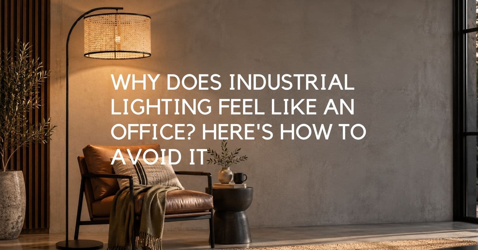 Why Does Industrial Lighting Feel Like an Office? Here's How to Avoid It