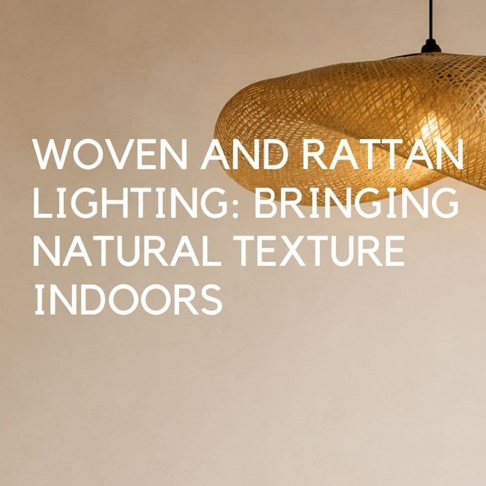 Woven And Rattan Lighting: Bringing Natural Texture Indoors - Lighting.co.za
