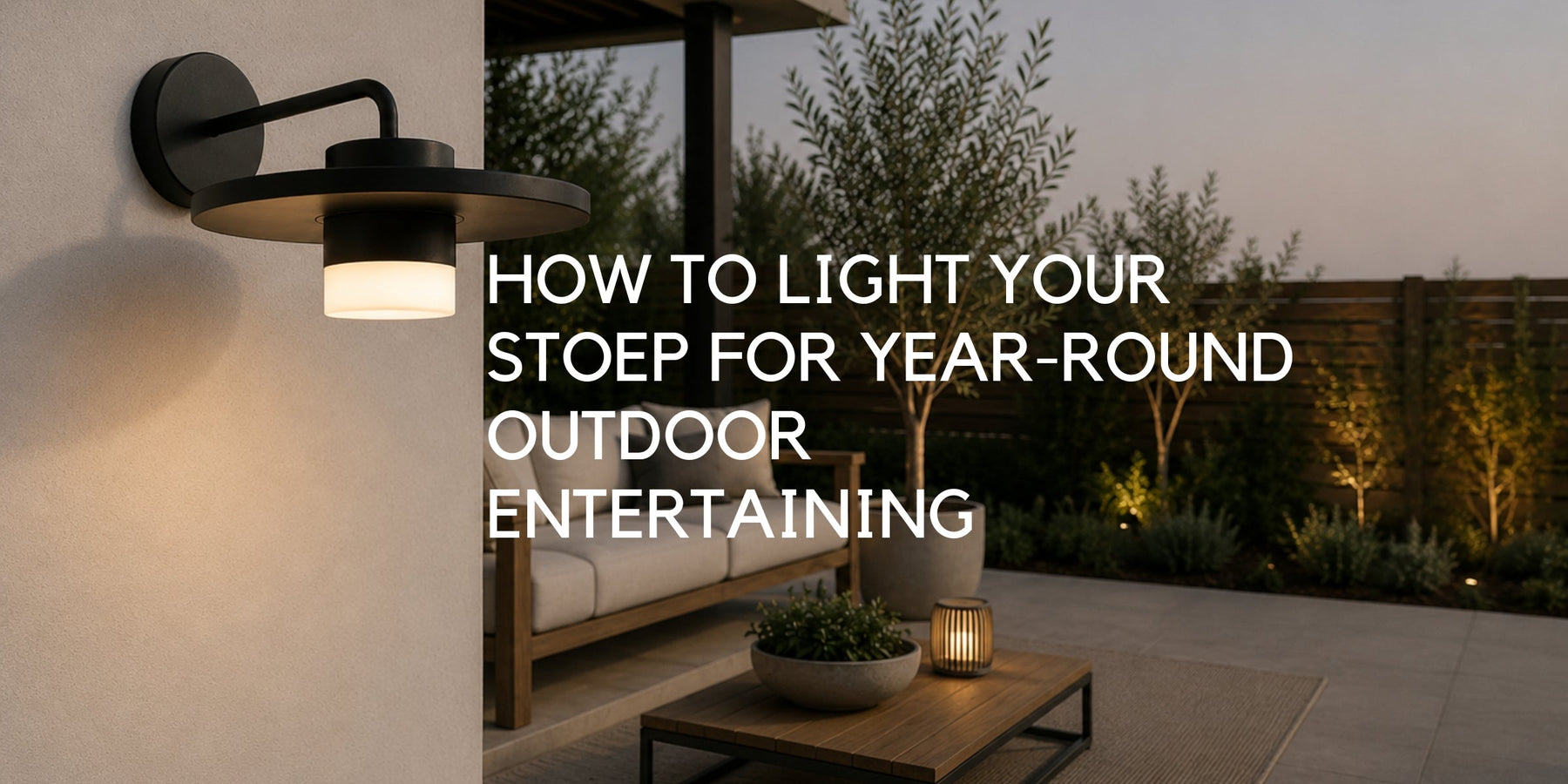 How to Light Your Stoep for Year-Round Outdoor Entertaining — The South African Guide - Lighting.co.za
