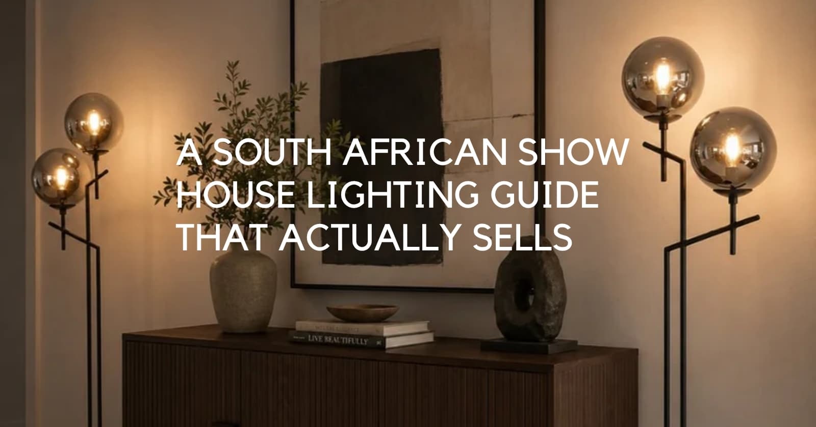 Why Buyers Scroll Past Your Listing: A South African Show House Lighting Guide That Actually Sells - Lighting.co.za
