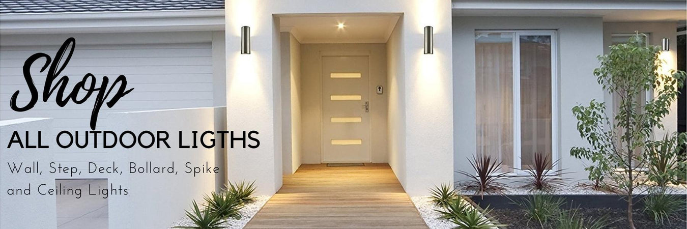 Outdoor Lights | Wall Lights | Bollards | Step Lights | Pendants - Lighting.co.za