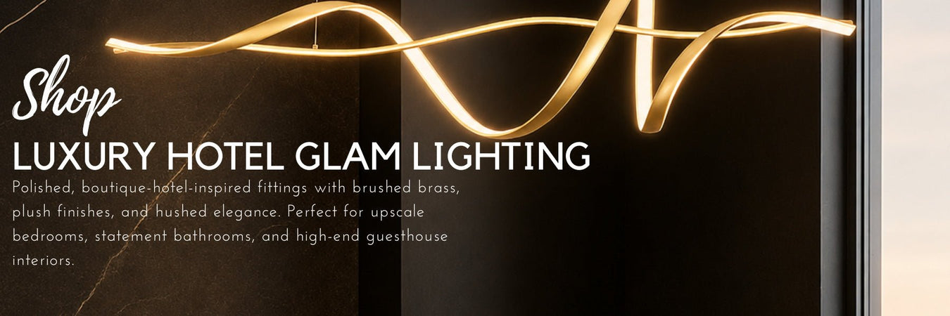 Luxury Hotel Glam Lighting | Boutique Hotel Inspired Lighting - Lighting.co.za