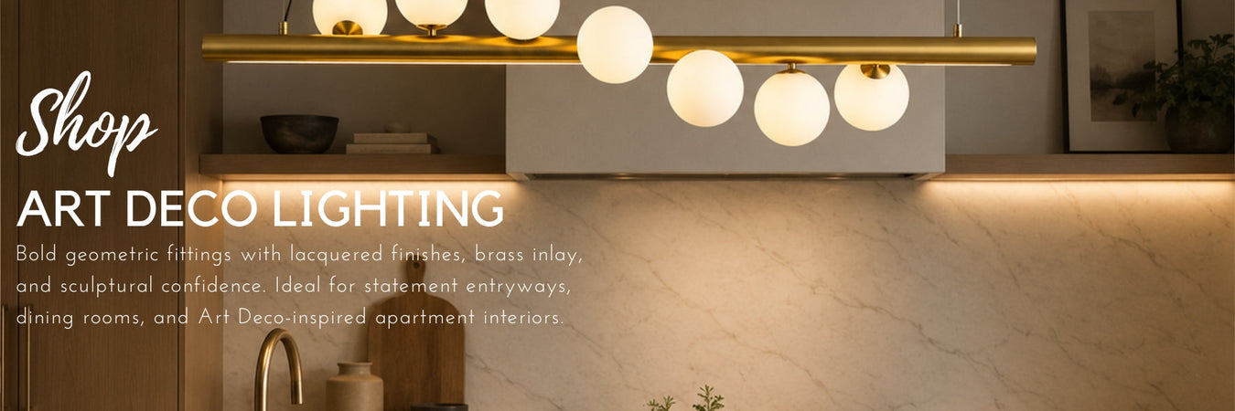 Art Deco Lighting | Add Personality and Warmth