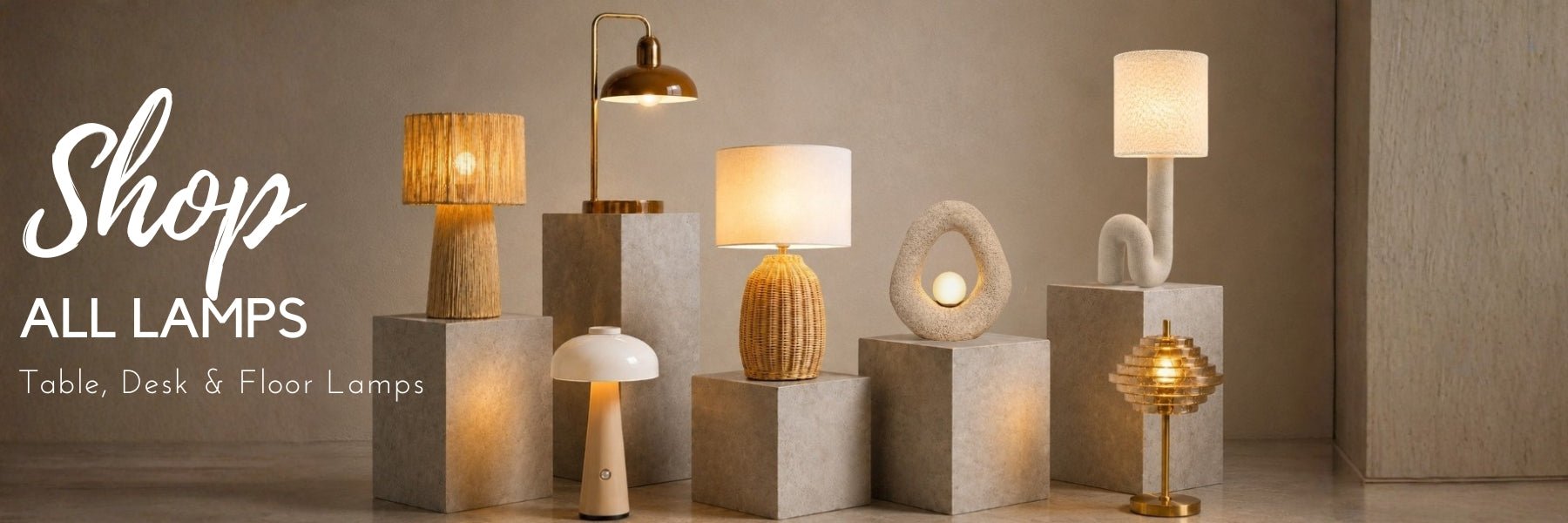 フロアスタンド Arles White Desk Lamp (Set of 2) Floor & Table Lamps | Lighting.co.za
