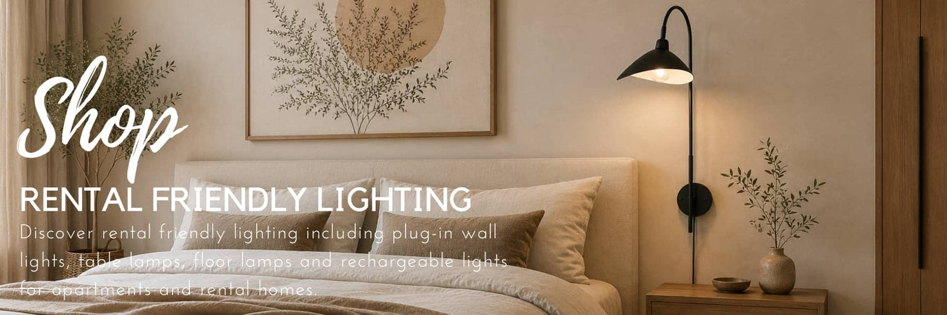 Japandi Style bedroom with Black Plug-in Wall Light - Lighting.co.za