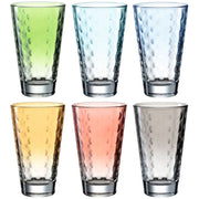 Leonardo Optic Drinking Glass 300ml - Pastel - Lighting.co.za