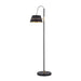 Buster Drop Over Black and Gold Floor Lamp - Lighting.co.za