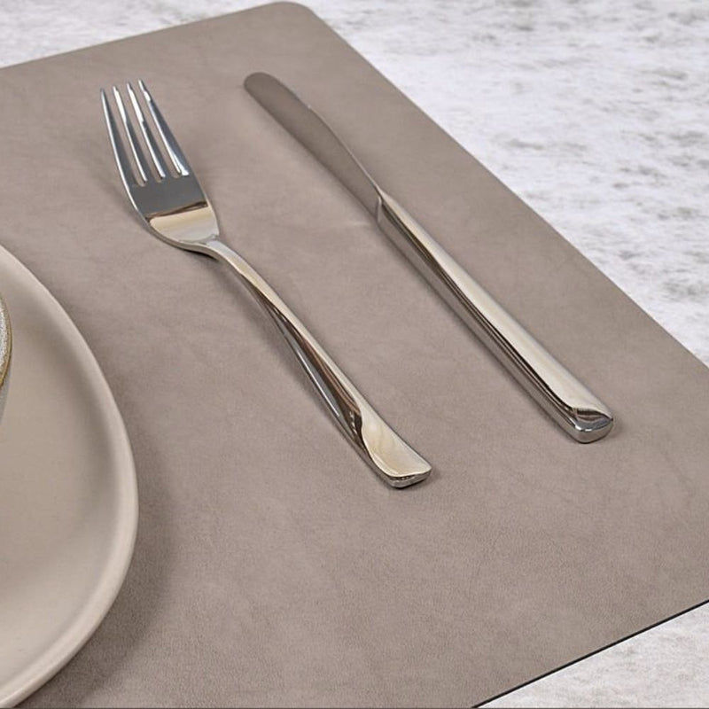 LIND DNA Nupo Leather Table Mat Rectangle Large - 7 Colours - Lighting.co.za