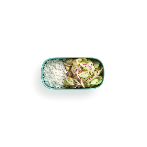 Lekue Single Lunchbox To Go 0.5L Turquoise - Lunch Boxes - Lighting.co.za