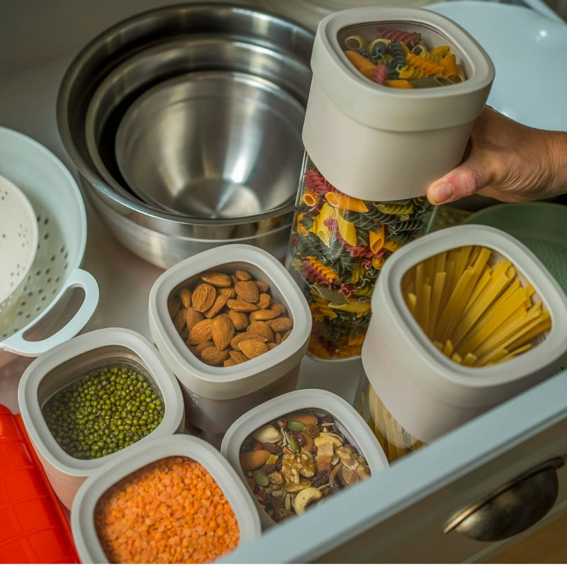 Lekue Flip Storage Container Large 1350ml to 1600ml