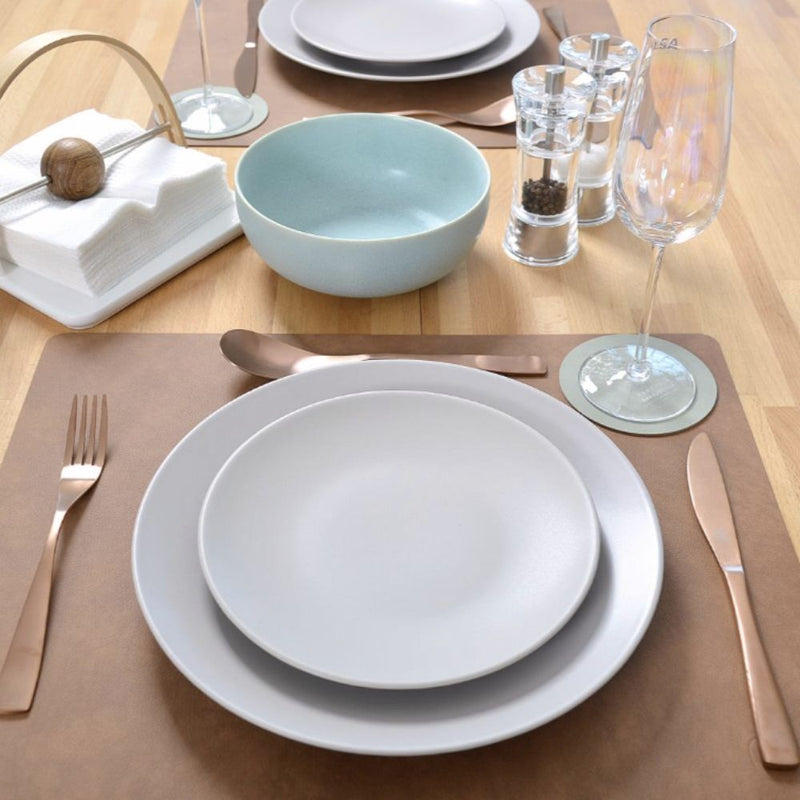 LIND DNA Nupo Leather Table Mat Rectangle Large - 7 Colours - Lighting.co.za