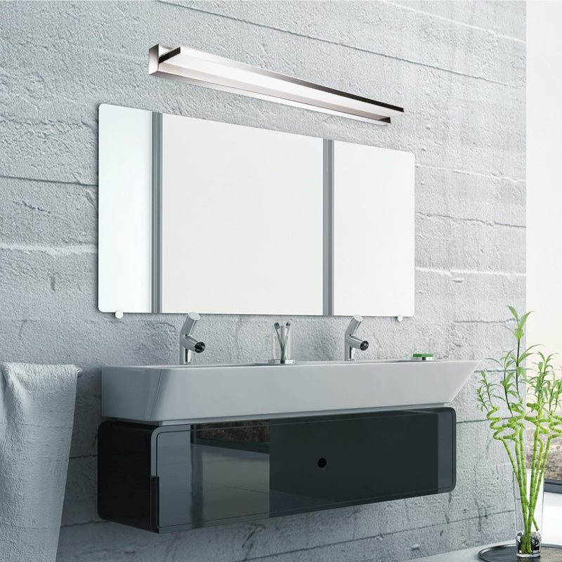 Coral LED Straight Bathroom Mirror Wall Light 2 Sizes - Lighting.co.za
