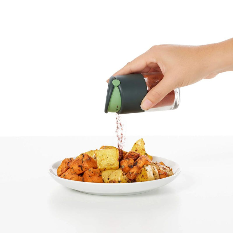 Lekue Set of 4 Spice Shakers Grey