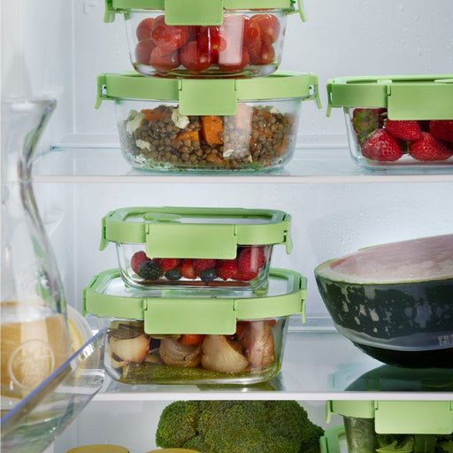 Lekue Glass Leakproof Food Storage Container Rectangular 1050ml - Food Storage Containers - Lighting.co.za