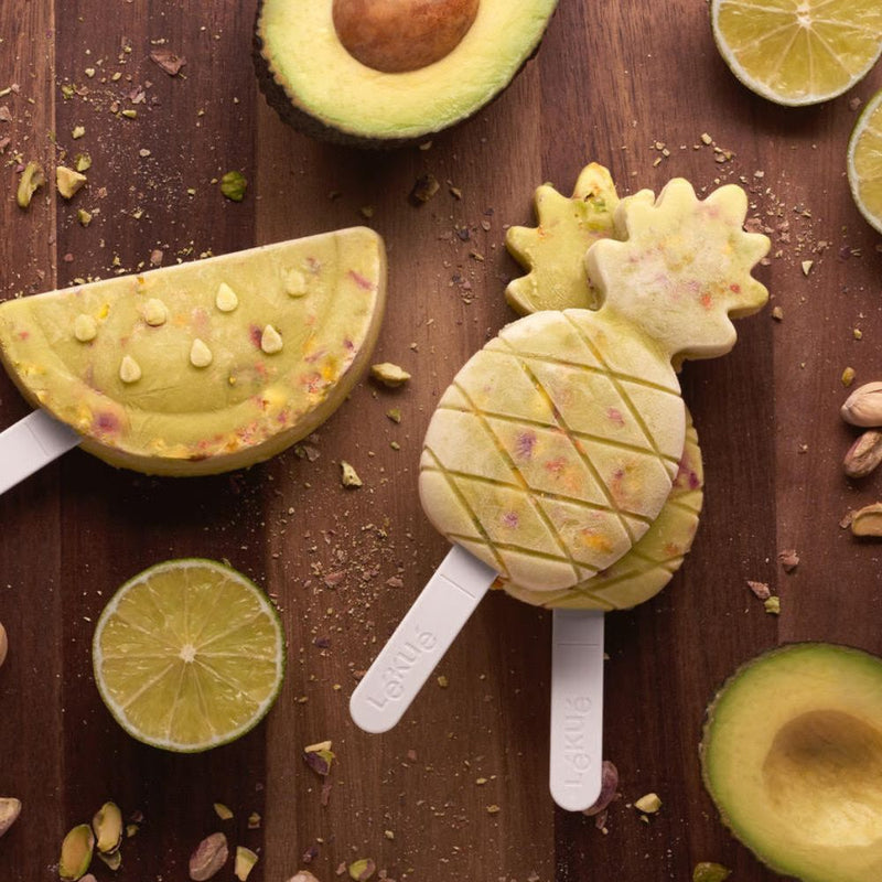 Lekue Tropical Fruits Ice Cream Moulds Set of 4
