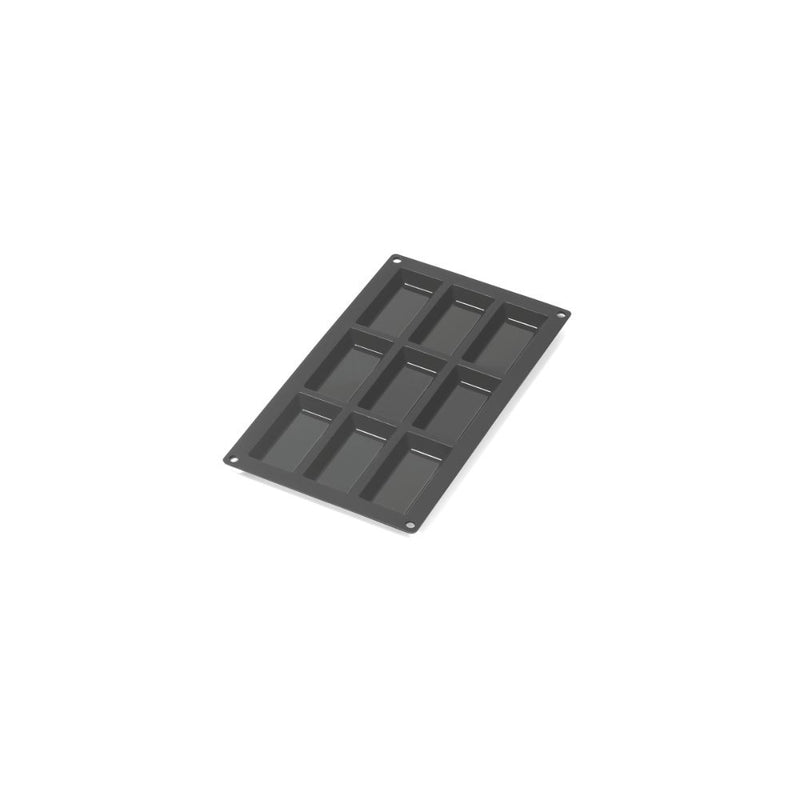 Lekue Financier Silicone Mould 9 Cavity Red or Black