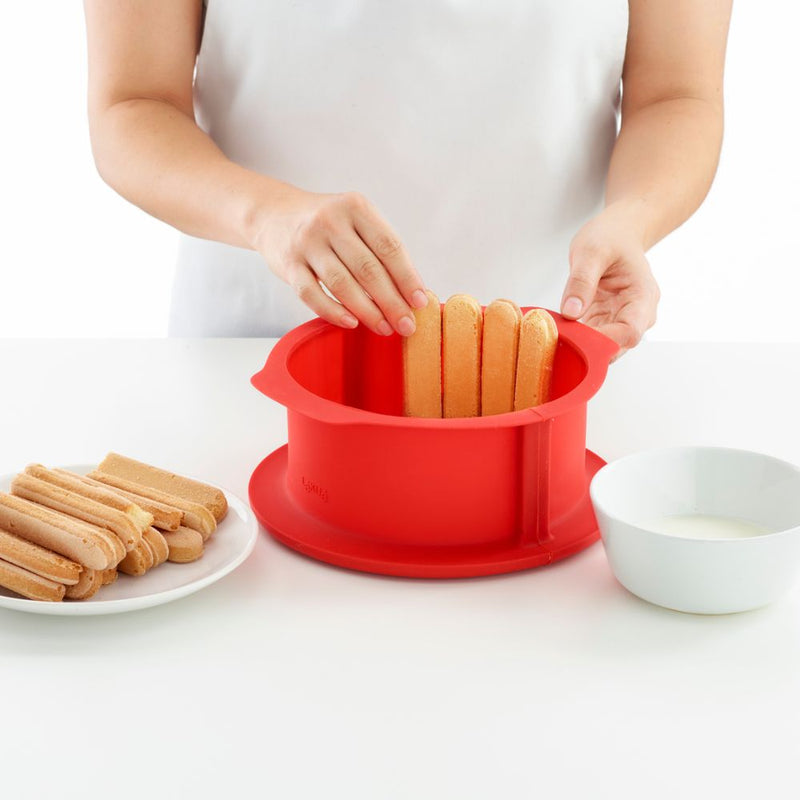 Lekue Charlotte Springform Cake Pan 18cm