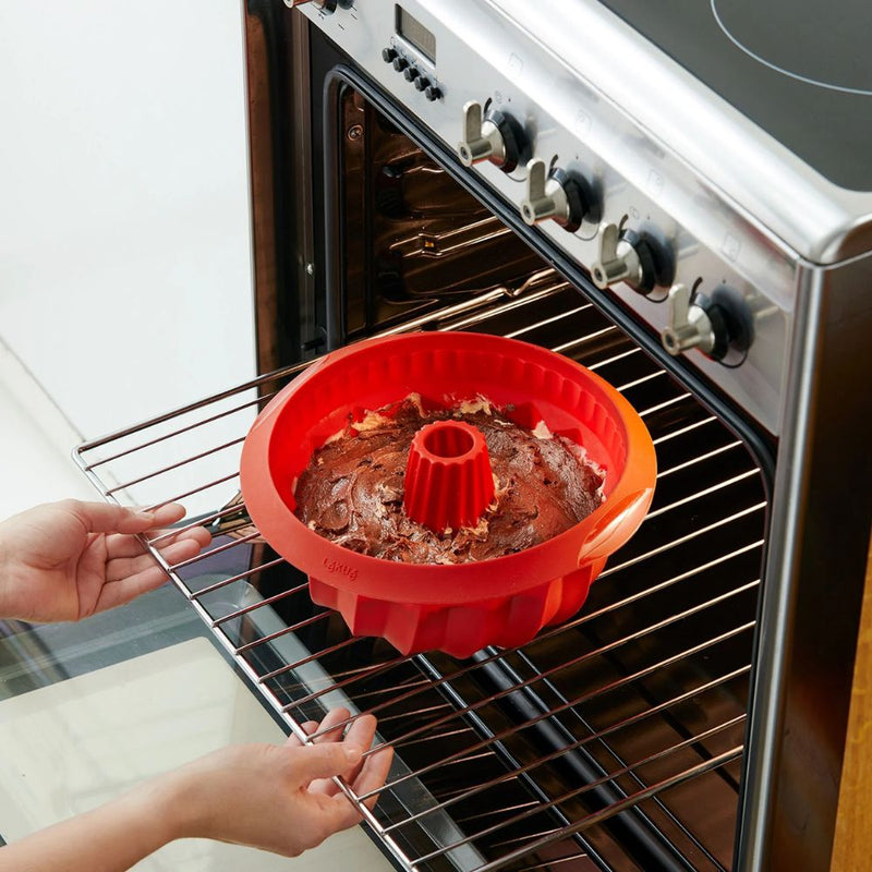 Lekue Set of 2 Mini Savarin Moulds 15cm