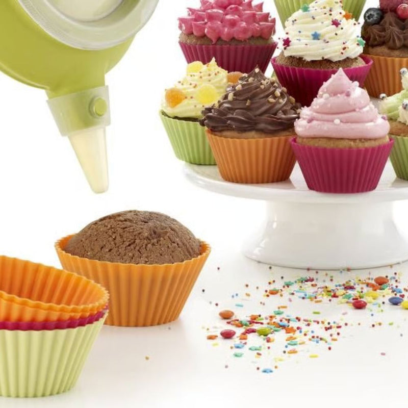Lekue Big Muffin Cups 10cm Set of 6