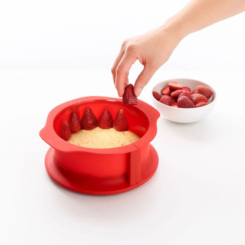 Lekue Springform Cake Mould 15cm with Ceramic Plate