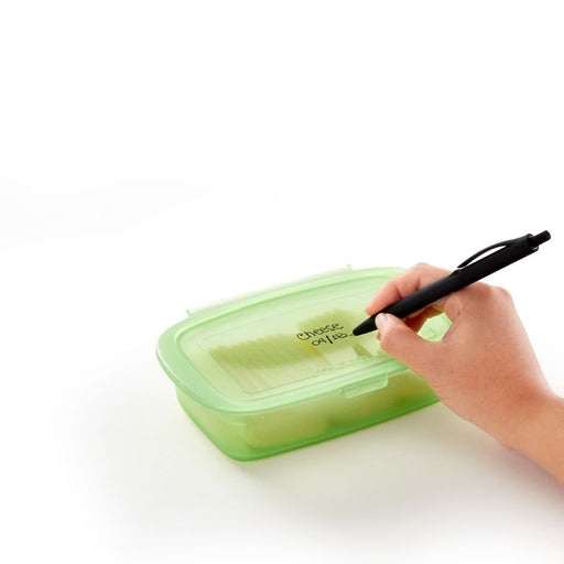 Lekue Reusable Silicone Food Storage Containers Green Set of 3 - Food Storage Containers - Lighting.co.za