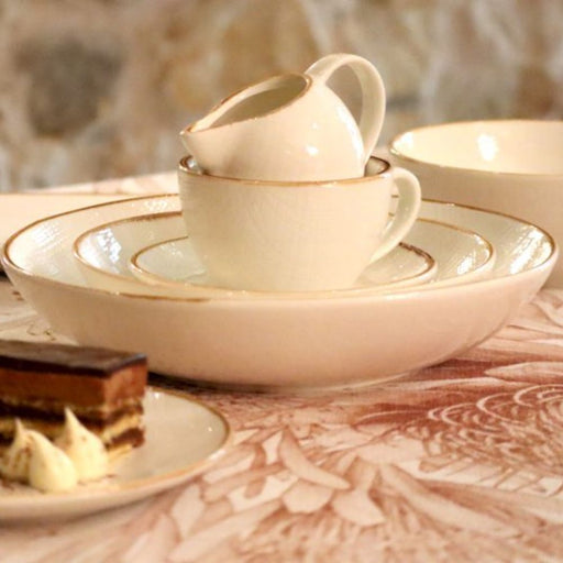 Nova Craft Nova Stitch Braun Saucer 14cm set of 6 - Saucers - Lighting.co.za