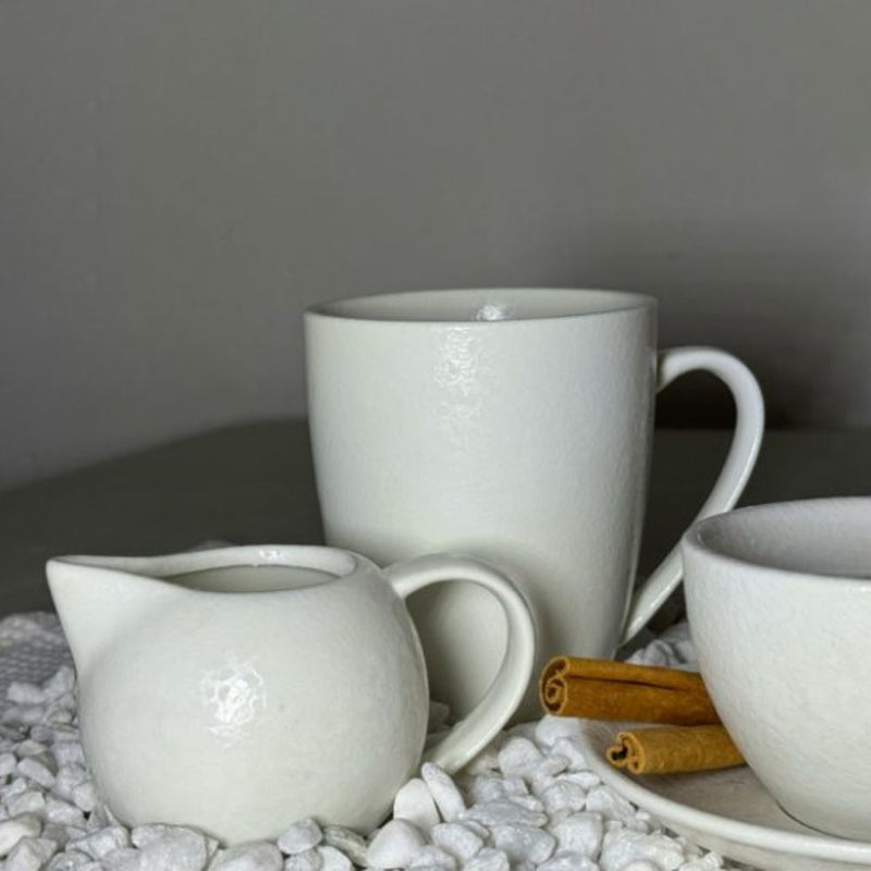 Nova Craft Nova Rain White Mug Set 400ml Set of 6