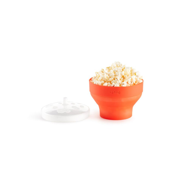 Lekue Mini Microwave Pop Corn Red