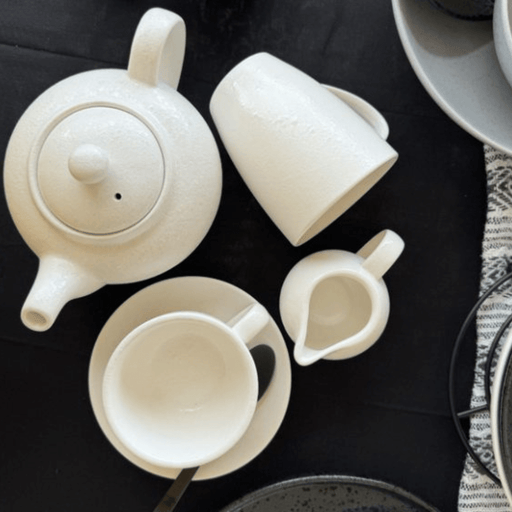 Nova Craft Nova Rain White Cup Set 230ml Set of 6 - Cups - Lighting.co.za