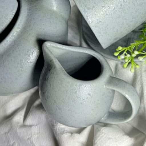 Nova Craft Nova Rain Grey Milk Jug Set 160ml Set of 4 - Jugs - Lighting.co.za