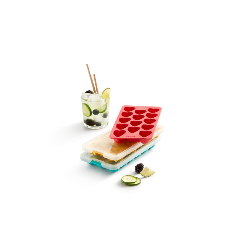 Lekue Shell Ice Cube Tray with Lid